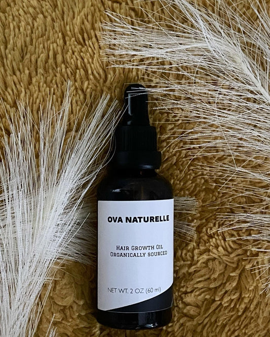 Natural Hair Growth Oil for Dry, Brittle Hair - Ova Naturelle